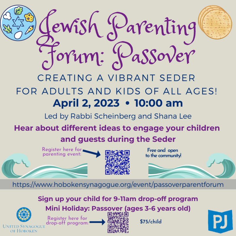 Banner Image for Jewish parenting forum:  Planning a Passover Seder that includes young children