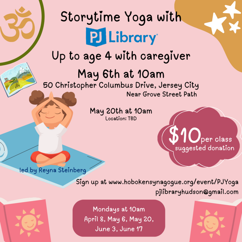 Banner Image for StoryTime Yoga with PJ Library