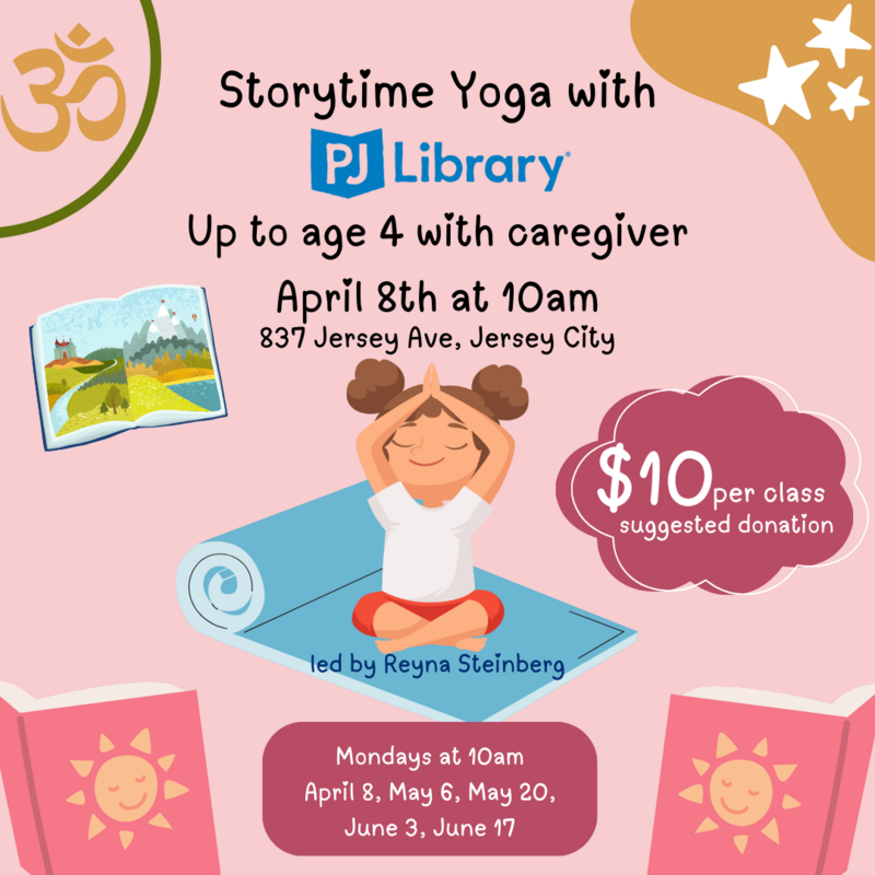 Banner Image for StoryTime Yoga with PJ Library