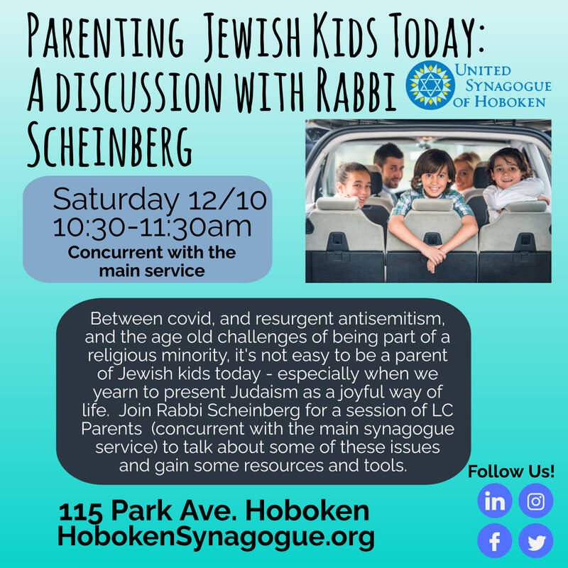 Banner Image for Special session: Parenting Jewish kids today: a discussion with Rabbi Scheinberg
