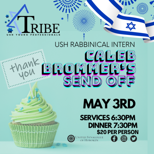 Banner Image for Tribe - Young Professionals Shabbat Dinner for USH Rabbinic Intern Caleb Brommer