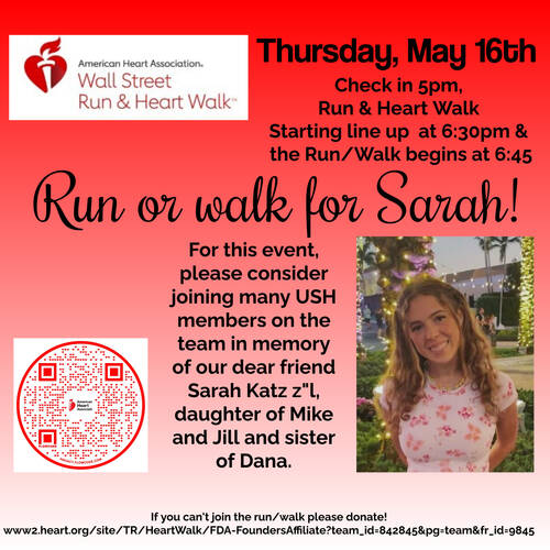 Banner Image for The American Heart Association Wall Street Run/Walk in Memory of Sarah Katz