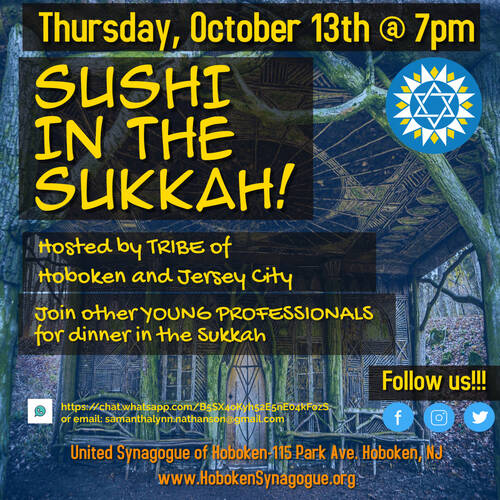 Banner Image for Tribe: Sushi in the Sukkah