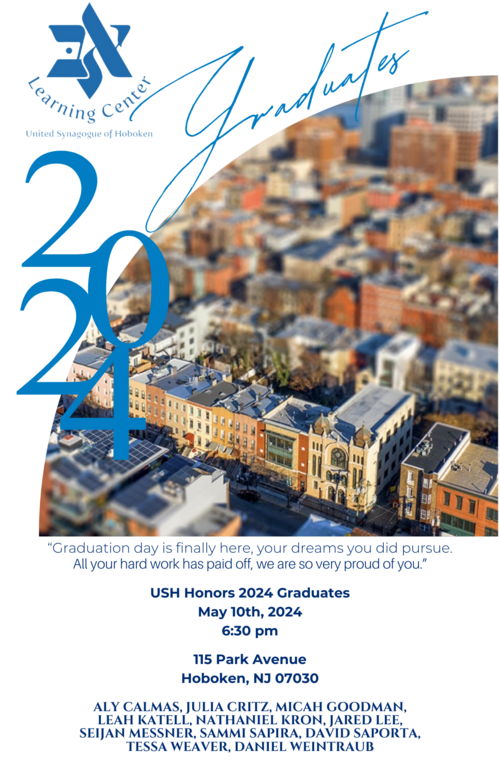 Banner Image for USH Honors 2024 Graduates
