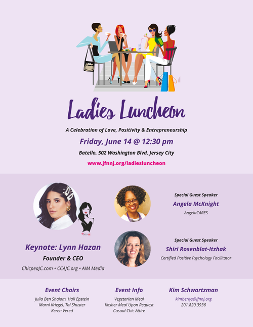 Banner Image for Jewish Federation of Northern NJ Ladies Luncheon