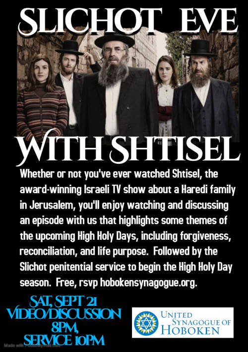 Banner Image for Slichot Eve with Shtisel