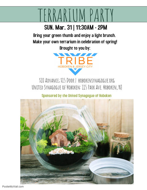 Banner Image for Terrarium Party!  Sponsored by TRIBE of Hoboken and Jersey City