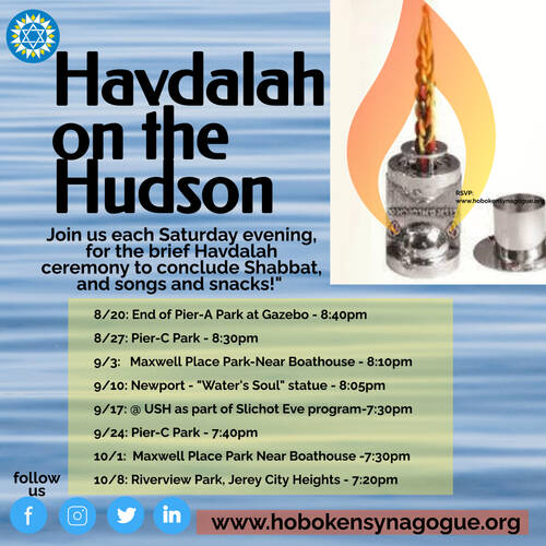 Banner Image for Havdalah on the Hudson 2022