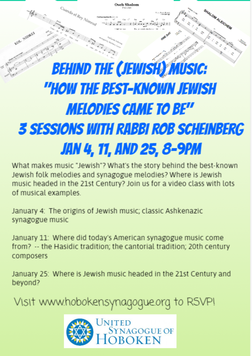 Banner Image for Adult Education:  Behind the (Jewish) Music