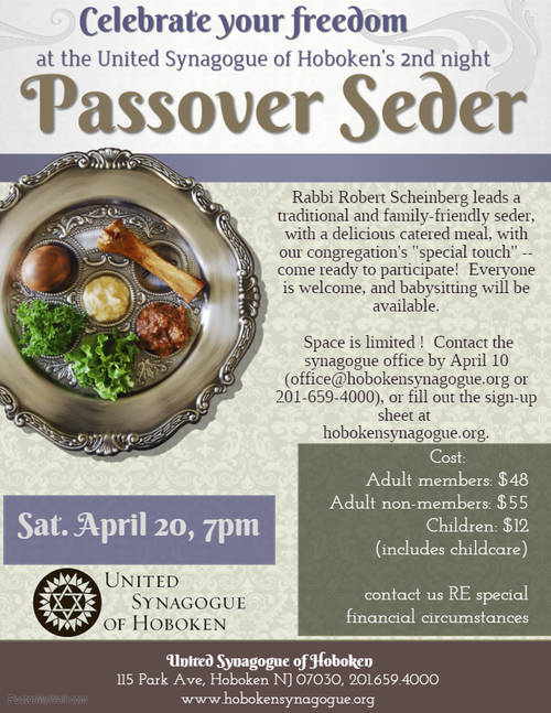 Banner Image for Congregational Passover Seder