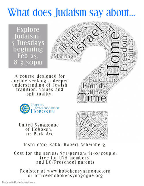 Banner Image for Explore Judaism: 5 session course