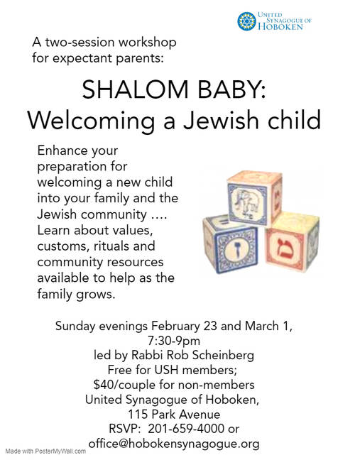 Banner Image for SHALOM BABY: Welcoming a Jewish child